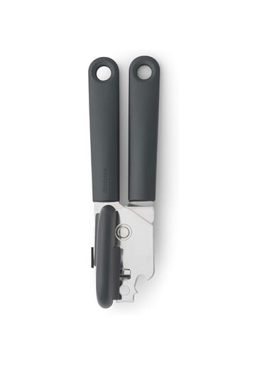 Brabantia Tasty+ Can Plus Bottle Opener, Dark Grey