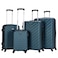 STARGOLD Luggage Set of 4, ABS Hard Shell Suitcase with Expandable Zipper, 360&deg; Spinner Wheels, Number Lock, Lightweight Trolley Travel Bag