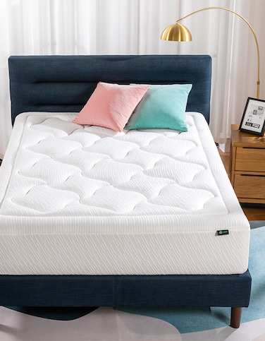 ZINUS 12 Inch Cloud Memory Foam Mattress Queen Size