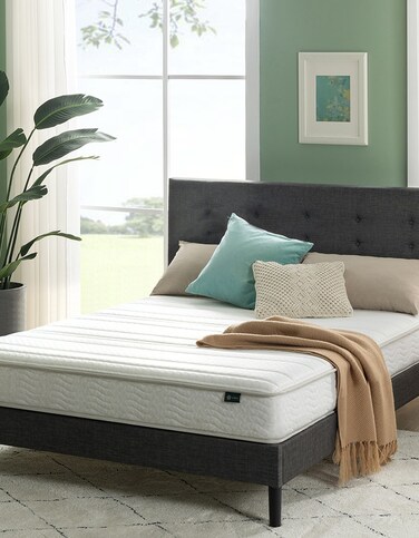 Zinus 6 Inch Foam and Spring Hybrid MattressTwin Size