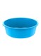 34L- Round 24" Plastic Basin Tub (Blue) Blue 34.0Liters