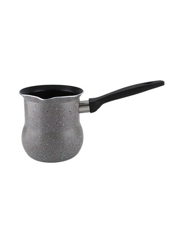 Milk Warmer With Black Lite Handle Grey/Black 10cm