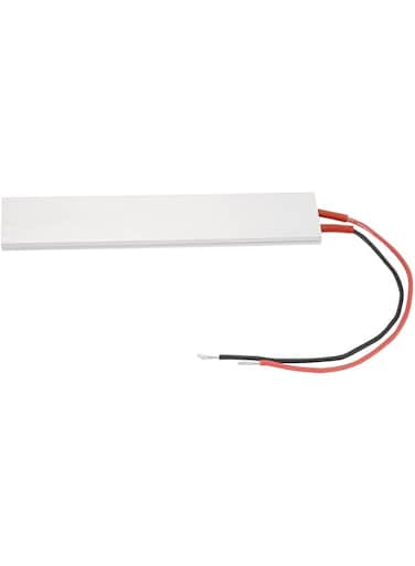 Eujgoov 150 * 28.5mm Heating Plate Thermistors Heating Thermostatic Heater Aluminum Housing 1PC(12V/220℃)