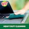 Scotch-Brite Heavy Duty Scouring Pads Green 9 Pads