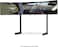 Next Level Elite Freestanding Complete Triple Monitor Stand - Black