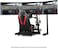 Next Level Elite Freestanding Complete Triple Monitor Stand - Black