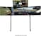 Next Level Racing Elite Freestanding Complete Quad Monitor Stand - Black Edition