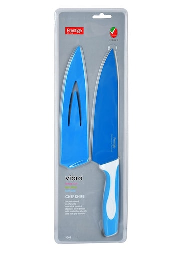 Chef Knife Blue/White 8inch