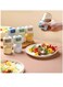 Glass Spice Dispenser for Salt and Pepper Air Tight Kitchen and Camping Use Healthy 1/8 tsp Measurement Green