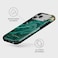 Burga iPhone 17 Pro Emerald Pool Premium Case Compatible with Hybrid Dual-Layer Hard Shell + Silicone Protection - Scratch-Resistant Shockproof Mobile Cover