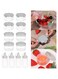 beyonday 12pcs Mini Bento Seasoning Boxes Sauce Squeeze Bottles Spices Jars Set, Small Transparent Ketchup Salad Dressing Squeeze Bottle Plastic Condiment Containers for School Outdoor Barbecue