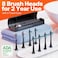 Bitvae S2 Electric Toothbrush with HD2 UV-Toothbrush Holder   8 Brush Heads
