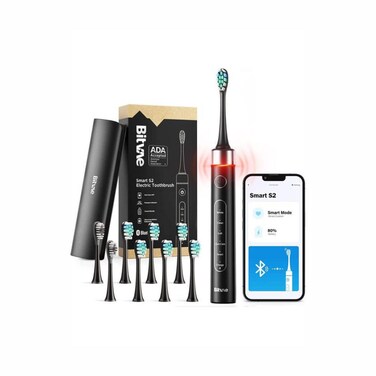Bitvae S2 Electric Toothbrush with HD2 UV-Toothbrush Holder   8 Brush Heads
