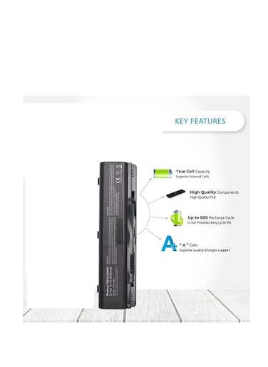 Replacement Battery For Dell Inspiron 1410 and Vostro 1014/1014n/1015/1015n/1088/1088n/A840/A860n Black