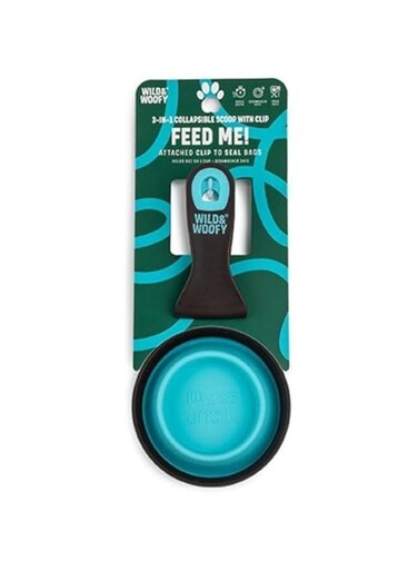 Core Kitchen Collapsible Scooper with Clip, 1 Cup Capacity, Strobe