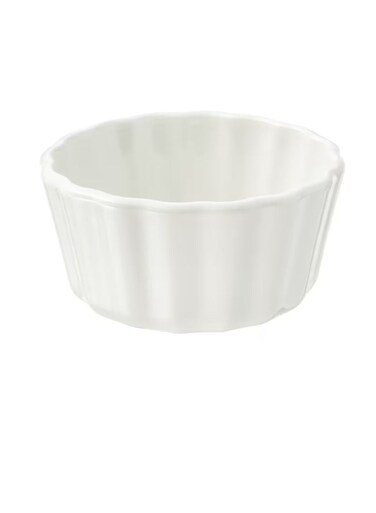 dish, off-white11 cm