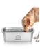 Ankila Stainless Steel Dog Bowls for Large Dogs, High Capacity Metal Dog Food Bowls, Desirable Food and Water Bowls for Large, X-Large, and Huge Dog (Large)