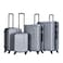 STARGOLD 4 Pack Of Hardside Spinner Number Locked Luggage Trolley