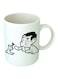 Print Mr Bean Printed Mug White/Black