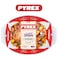 Pyrex Irresistible 4L Oval Glass Roaster - Durable Glass Bakeware for Roasts, Gratin, and More