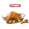 Pyrex Irresistible 4L Oval Glass Roaster - Durable Glass Bakeware for Roasts, Gratin, and More