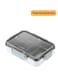 304 Stainless Steel Lunch And Dinner Compartment Lunch Box, Non Flavored Lunch Box, Sealed And Leak Proof Separate Visible Bento Preservation Box