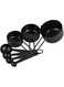 Prestige Measuring Spoons/Cups, Black