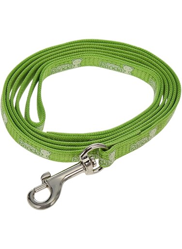 Golden Panda Cat Harness with Reflective Panda Pattern Lead Set 10mm x 20-36cm Color: Green