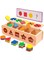 Silk Route Wooden Shape &amp; Color Sorting Toy with Storage Box, 25 Geometric Blocks, Montessori Preschool Educational Learning Toy Wooden Sorting &amp; Stacking Toy for 1 2 3 Year Old Toddlers Boys Girls