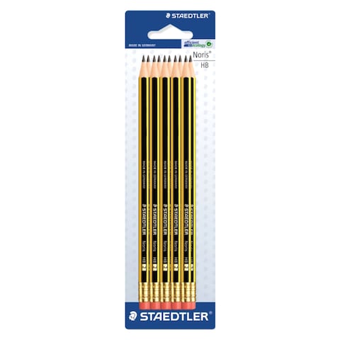 Staedtler Noris Pencils with Rubber Tip Blister 10 PCS