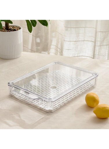 Box Sistematico Stackable Fridge Organizer