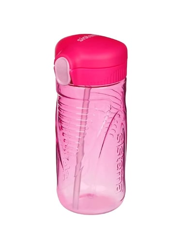 Sistema 520ml Tritan Quick Flip Bottle Pink, 6200