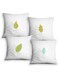 BonaBasics, 4 Pieces Decorative Pillow Cover,standard cushion,printed  45x45 cm  100% Polyester, designed and manufactured in Turkey