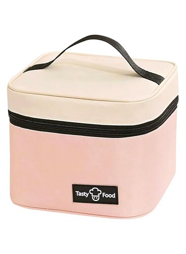 fl&acirc;neur FASHION Insulated Lunch Bag with Handle and Zipper Closure - Big Capacity, Fashionable and Durable Design, Ideal for School, Work, and Travel, Portable and Practical with Thermal Protection