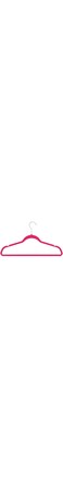 ZL Velvet Hangers Heavy duty - 10Pcs, Pink