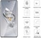 Muzz OnePlus 12R Screen Protector, Bubble Free, Anti-Scratch, Anti-Fingerprint, 9H Hardness 3D Curved Edge Tempered Glass Screen Protector for OnePlus 12R 5G 2024 (UV Clear)