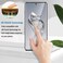 Muzz OnePlus 12R Screen Protector, Bubble Free, Anti-Scratch, Anti-Fingerprint, 9H Hardness 3D Curved Edge Tempered Glass Screen Protector for OnePlus 12R 5G 2024 (UV Clear)
