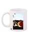 Dog Printed Coffee Mug White/Blue/Grey 11ounce