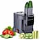 3-in-1 Multifunctional Vegetable Cutter with Slicer, Dicer &amp; Julienne Blades for Kitchen Prep