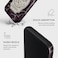 جراب Burga المميز لهاتف iPhone 17 Pro بتصميم Moonlit Lovers، متوافق مع غطاء صلب مزدوج الطبقات مع حماية من السيليكون - غطاء مقاوم للخدوش والصدمات
