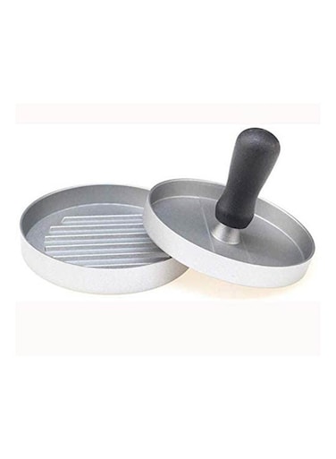 Tools Hamburger Patties Maker Burger Hamburger Press Meat Press Cookware Kitchen Dining Bar Tool Silver