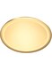 11.02inch/280 mm Gold Stainless Steel Tray,Round Jewelry Tray,Cosmetic Storage Tray,Service Tray,Decorative Tray,Multi-uses Storage Tray Organizer Plate