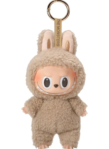 Labubu Plush Monster Doll - Soft Collectible Plush Figure &amp; Keychain, Cute Labubu Monster Plush Toy For Kids &amp; Adults, Trendy Collectible Art Toy Gift, Creative Keychain Plush For Bags, Backpacks