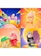 Labubu The Monsters Plush Doll Keychain Set 6 Pcs - Bing Into Energy Cute Vinyl Face Stuffed Animal Bag Charms With Hanging Loop, Fluffy Kawaii Backpack Pendant &amp; Car Ornament, Colorful