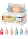 Labubu The Monsters Plush Doll Keychain Set 6 Pcs - Bing Into Energy Cute Vinyl Face Stuffed Animal Bag Charms With Hanging Loop, Fluffy Kawaii Backpack Pendant &amp; Car Ornament, Colorful