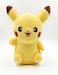 Generic Pokemon Pikachu Plush Toy 12 Inch - Soft Yellow Stuffed Animal Doll With Embroidered Face &amp; Hanging Loop, Cute Anime Cartoon Figure Pillow, Nintendo Character Birthday Eid Ramadan Gift