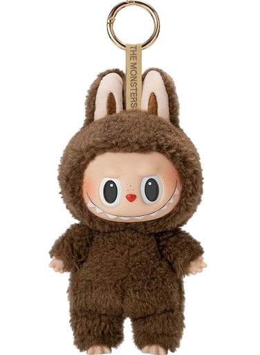 Labubu Plush Monster Doll - Soft Collectible Plush Figure &amp; Keychain, Cute Labubu Monster Plush Toy For Kids &amp; Adults, Trendy Collectible Art Toy Gift, Creative Keychain Plush For Bags, Backpacks
