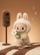 Labubu Plush Monster Doll - Soft Collectible Plush Figure &amp; Keychain, Cute Labubu Monster Plush Toy For Kids &amp; Adults, Trendy Collectible Art Toy Gift, Creative Keychain Plush For Bags, Backpacks