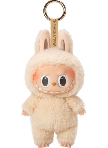 Labubu Plush Monster Doll - Soft Collectible Plush Figure &amp; Keychain, Cute Labubu Monster Plush Toy For Kids &amp; Adults, Trendy Collectible Art Toy Gift, Creative Keychain Plush For Bags, Backpacks