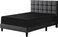 Zen 100% Cotton 300 Thread Count Fitted Sheet - Black, Full/Double Size